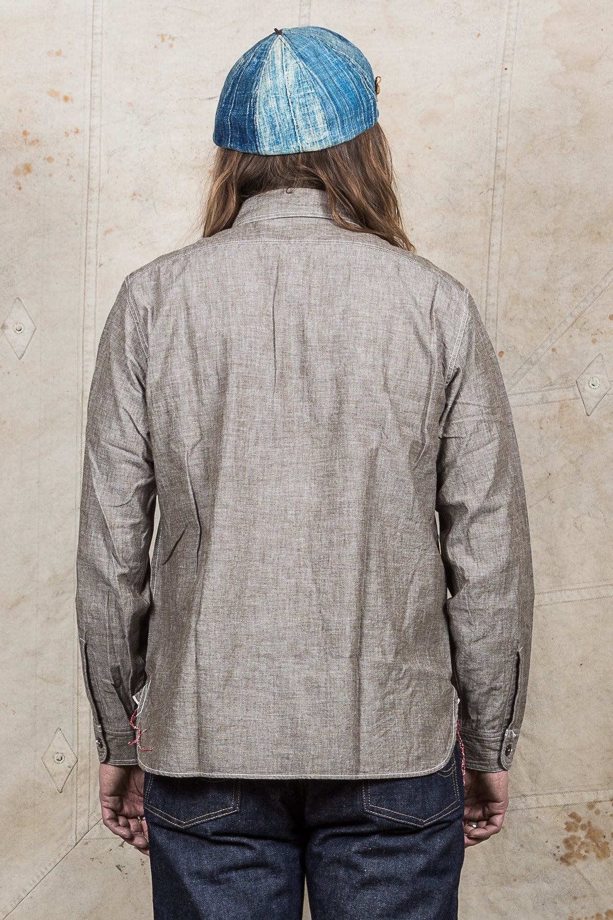 Sugar Cane & Co. Brown Chambray Shirt