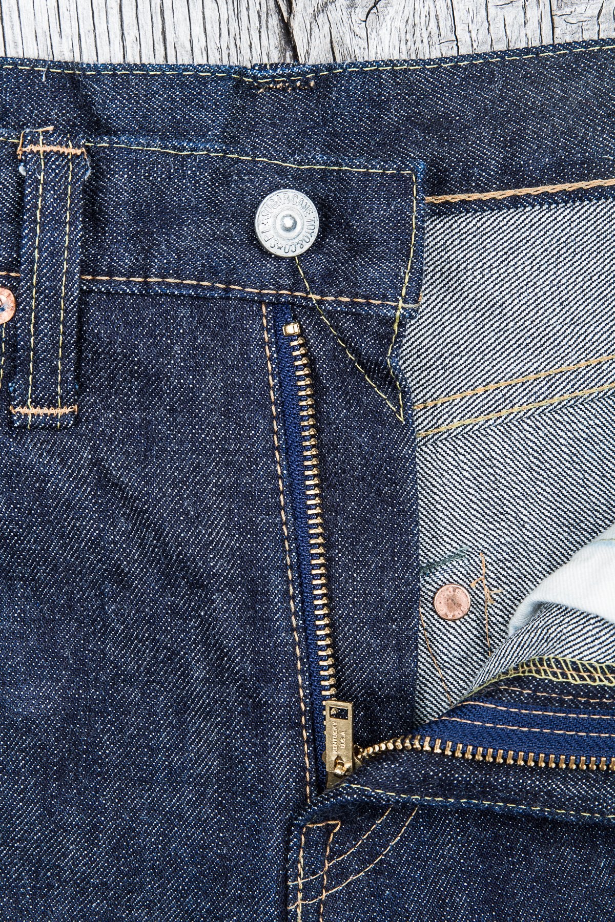 Sugar Cane & Co. Bootcut Jeans 14oz Denim SC40321