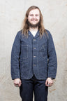Sugar Cane Indigo Stripe Work Coat