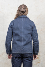 Sugar Cane Indigo Stripe Work Coat