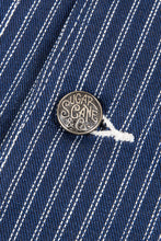 Sugar Cane Indigo Stripe Work Coat