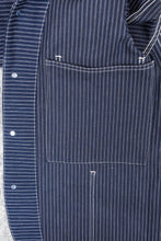 Sugar Cane Indigo Stripe Work Coat
