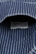Sugar Cane Indigo Stripe Work Coat