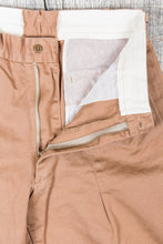 Buzz Rickson's Shorts Cotton Twill Camel