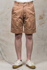 Buzz Rickson's Shorts Cotton Twill Camel