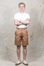 Buzz Rickson's Shorts Cotton Twill Camel
