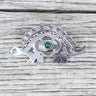 Munqa Newtive Stegosaurus Brooch