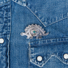 Munqa Newtive Stegosaurus Brooch