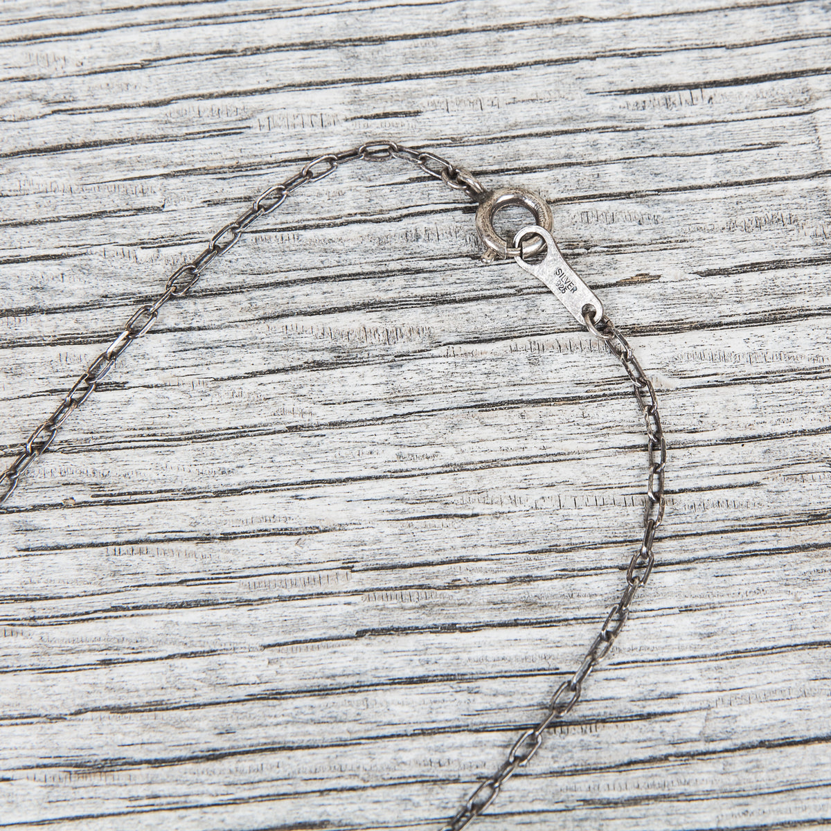 Munqa Newtive Thunder Silver Necklace