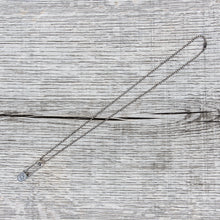Munqa Newtive Safety Pin Silver Necklace