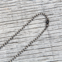 Munqa Newtive Safety Pin Silver Necklace
