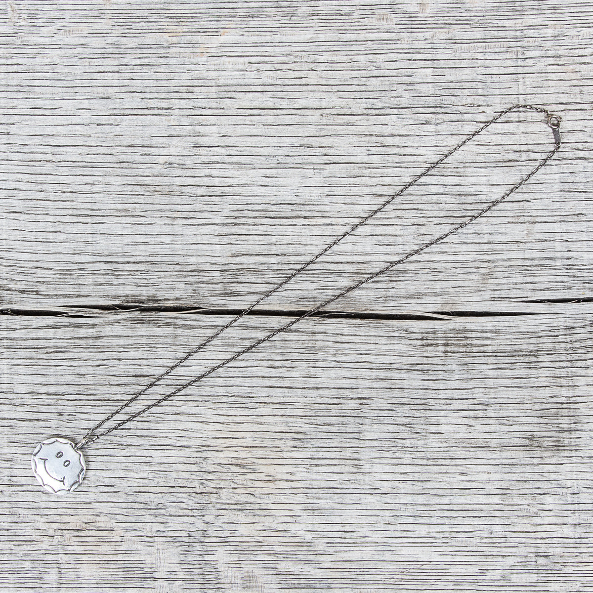 Munqa Newtive Smiley Necklace