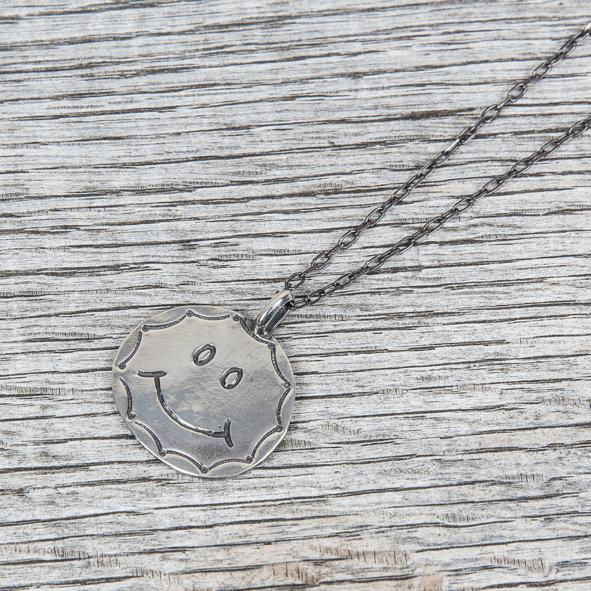 Munqa Newtive Smiley Necklace
