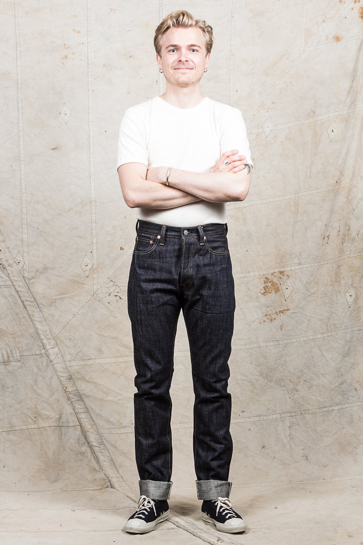 Pure Blue Japan XX-019 14oz Relaxed Tapered Raw Indigo Jeans