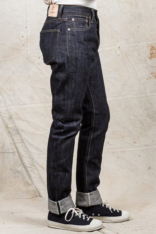 Pure Blue Japan XX-019 14oz Relaxed Tapered Raw Indigo Jeans