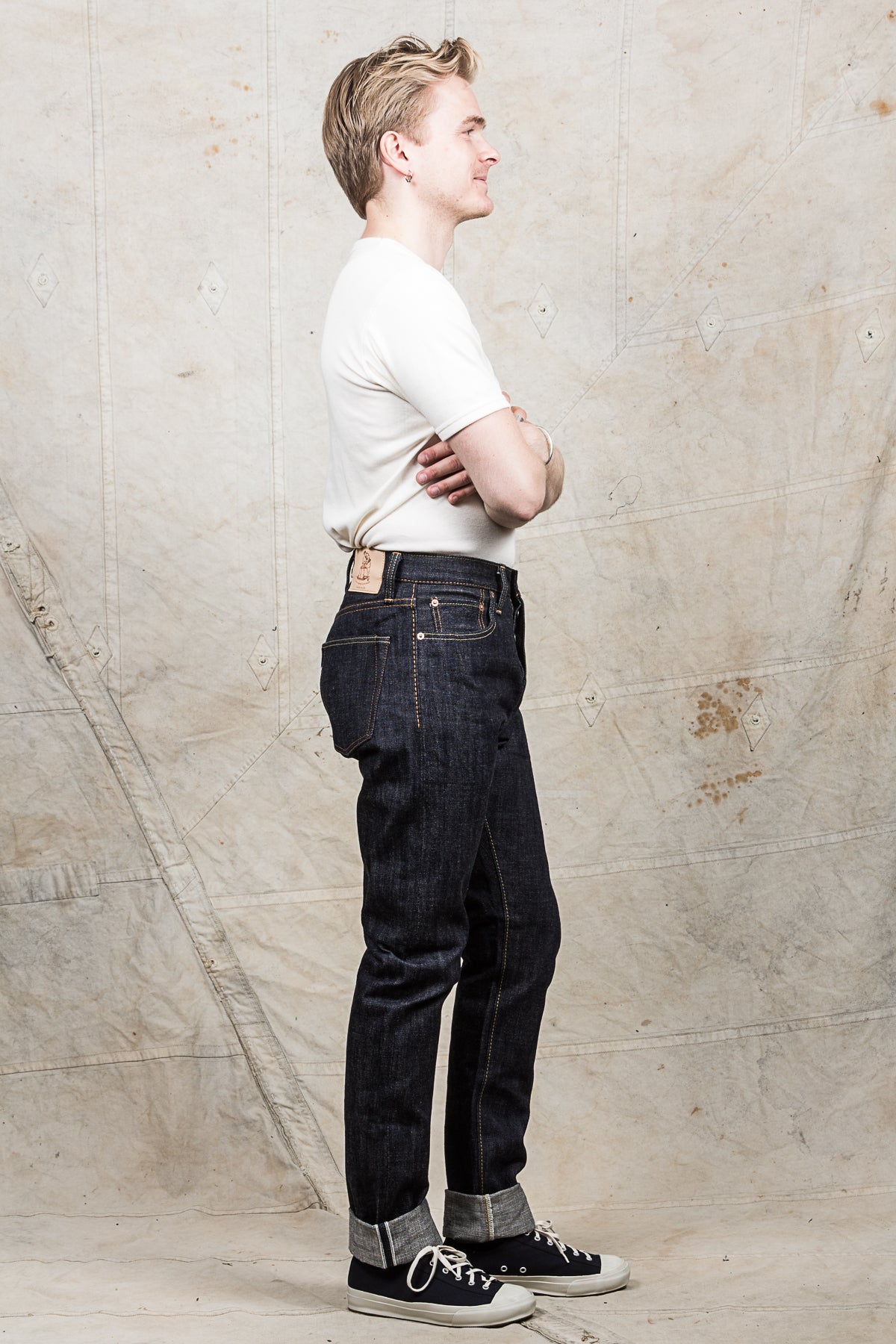 Pure Blue Japan XX-019 14oz Relaxed Tapered Raw Indigo Jeans