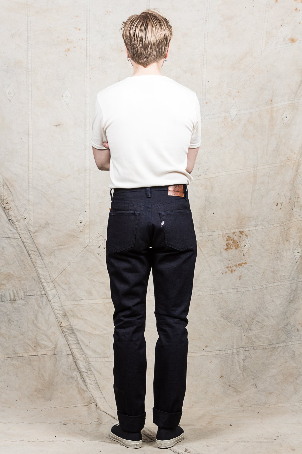 Pure Blue Japan XX-019-WID 14oz Relaxed Tapered Raw Deep Indigo Jeans