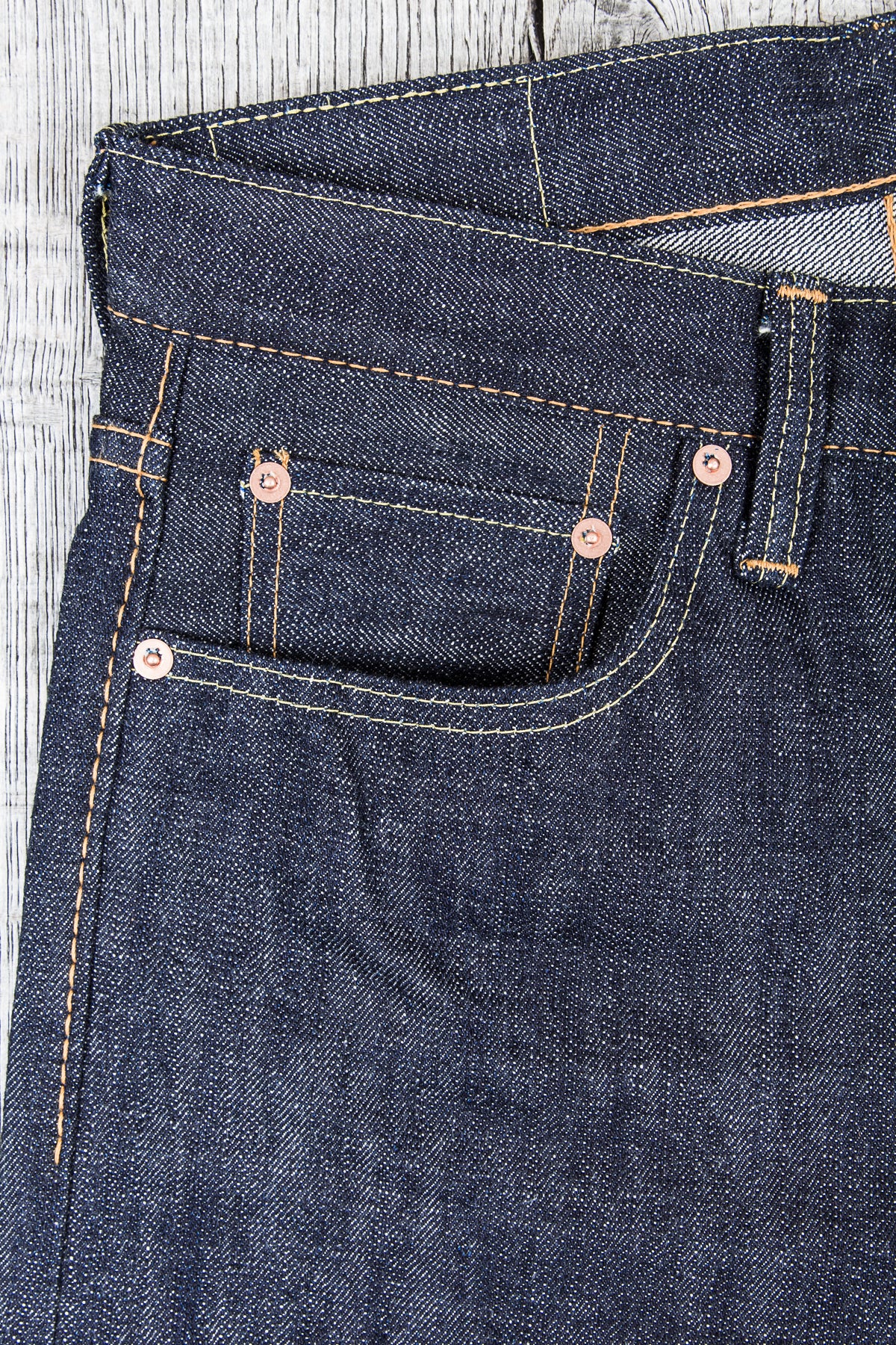 Pure Blue Japan XX-019 14oz Relaxed Tapered Raw Indigo Jeans