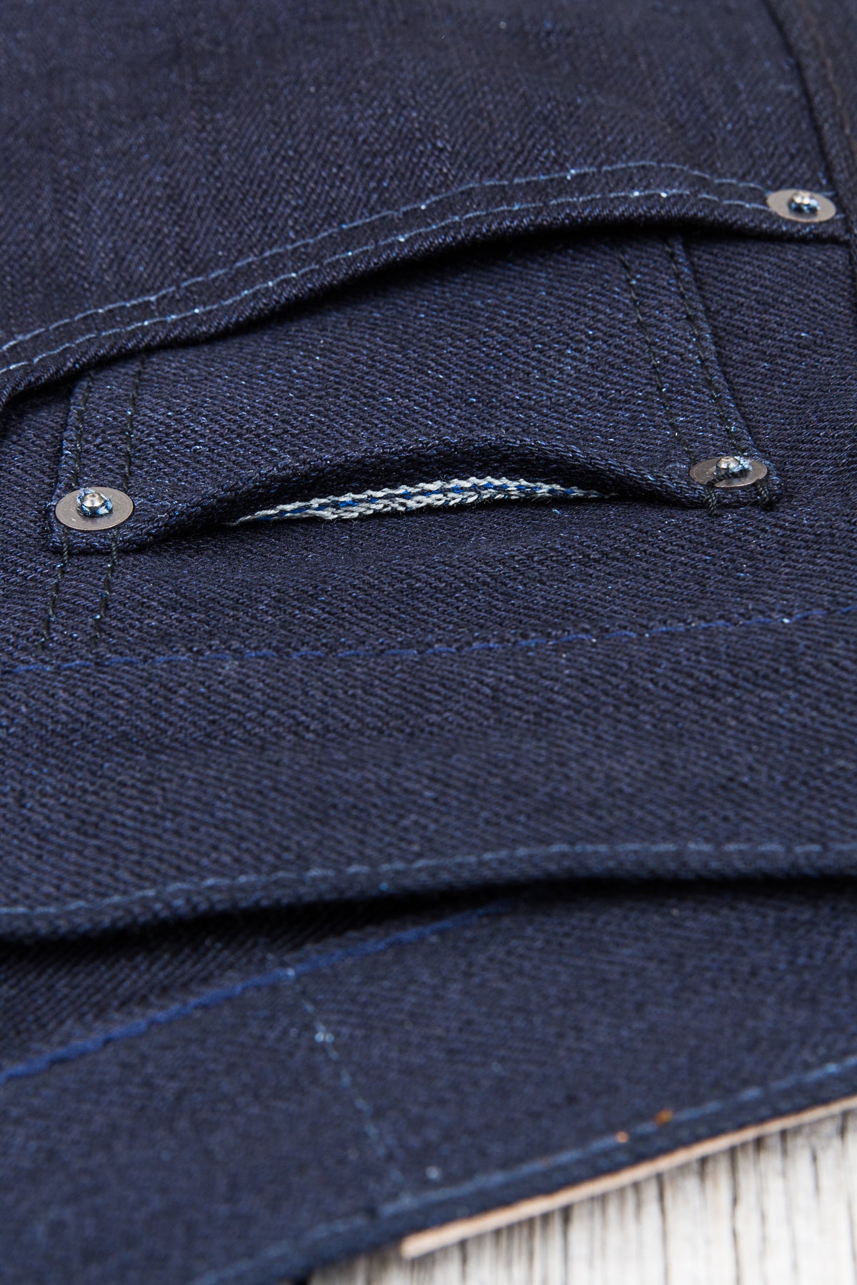 Pure Blue Japan XX-019-WID 14oz Relaxed Tapered Raw Deep Indigo Jeans