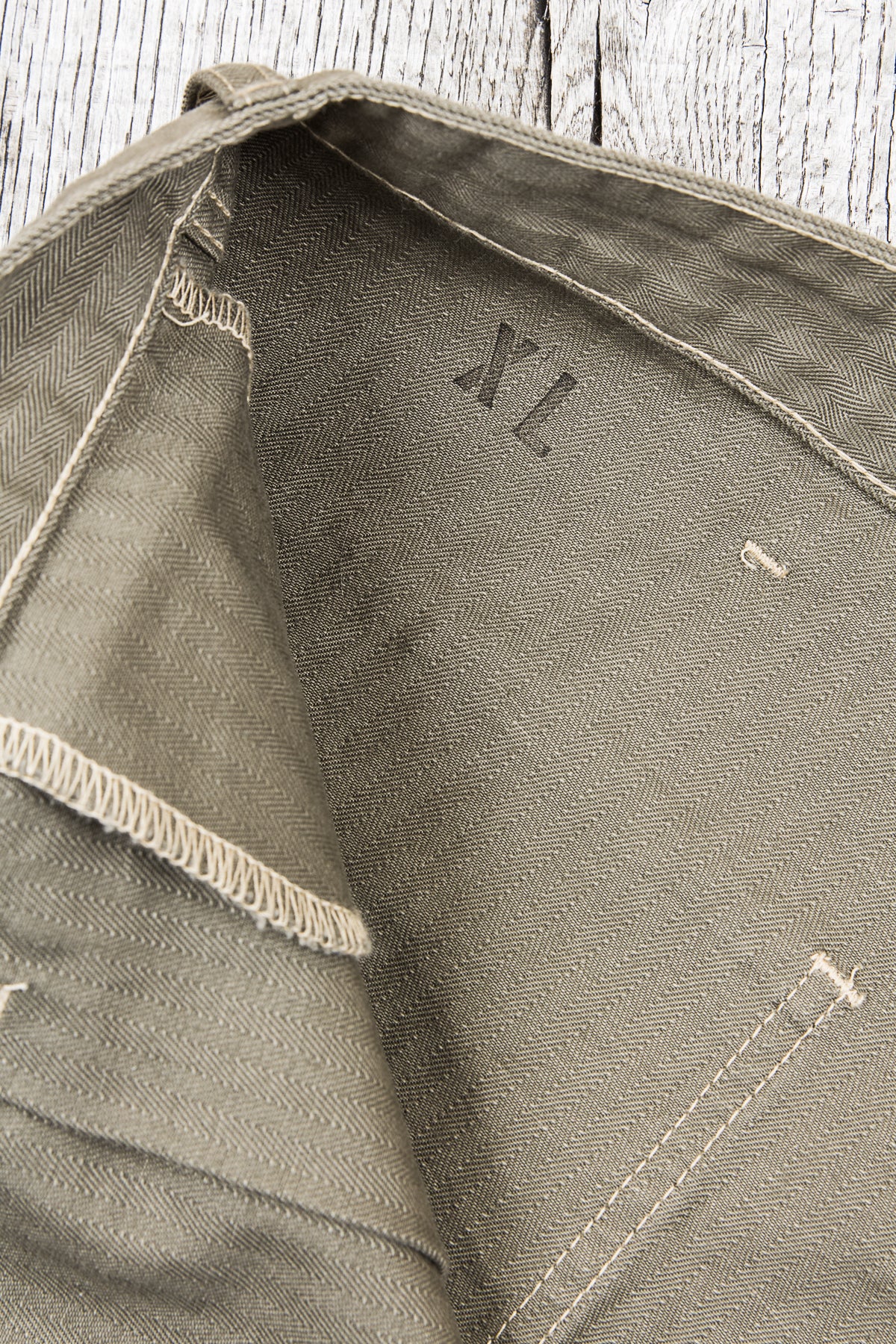 TCB Jeans 40's USMC Shorts HBT Olive