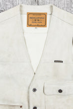 Second Hand Indigofera Harrison Leather Vest White