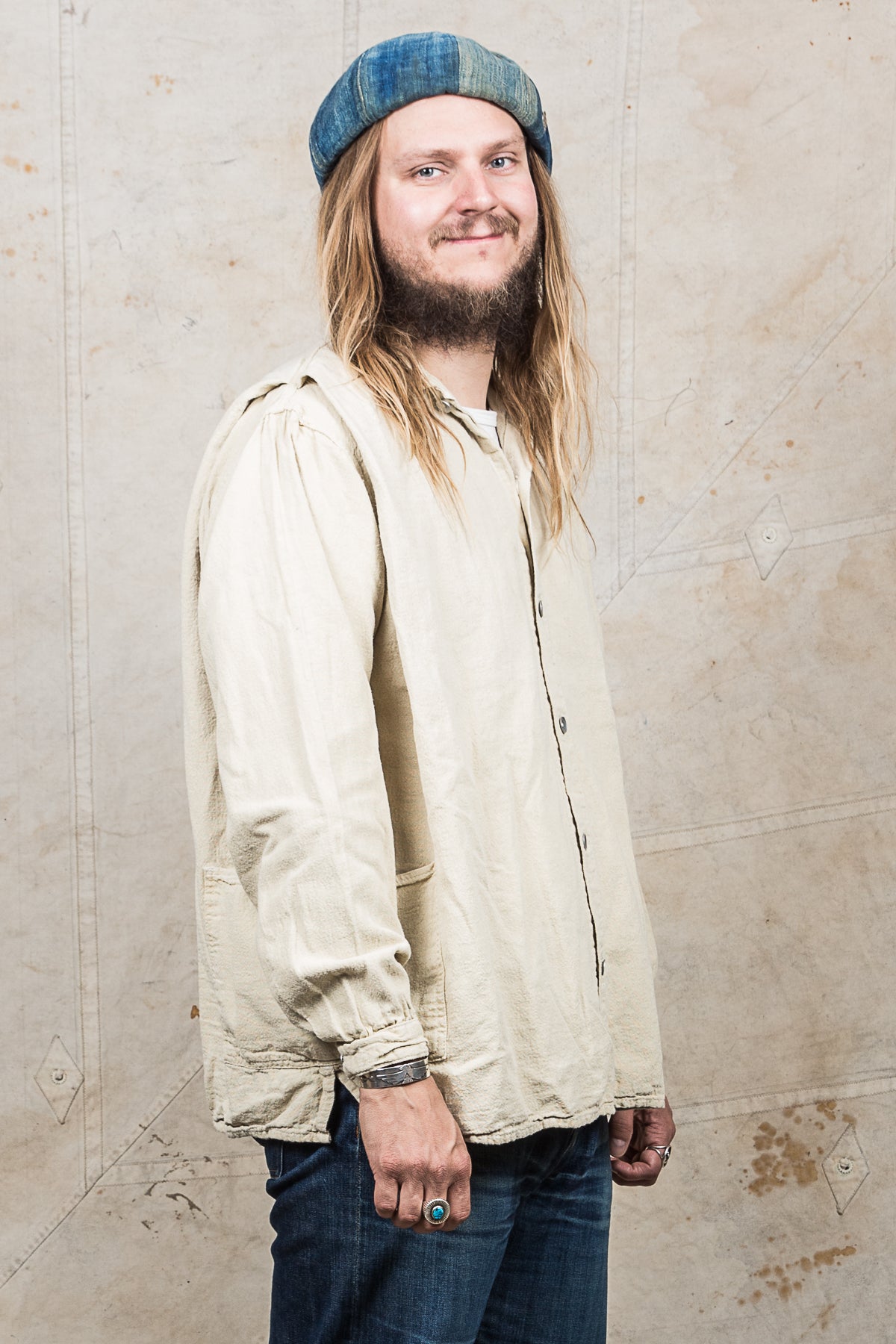 Tender 473 Long Sleeved Sack Shirt Tote Cloth