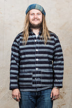 Tender 490 Floor Shirt Bold Indigo Weaver's Blanket Stripe