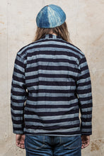 Tender 490 Floor Shirt Bold Indigo Weaver's Blanket Stripe