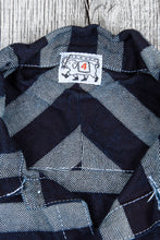 Tender 490 Floor Shirt Bold Indigo Weaver's Blanket Stripe