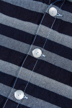 Tender 490 Floor Shirt Bold Indigo Weaver's Blanket Stripe