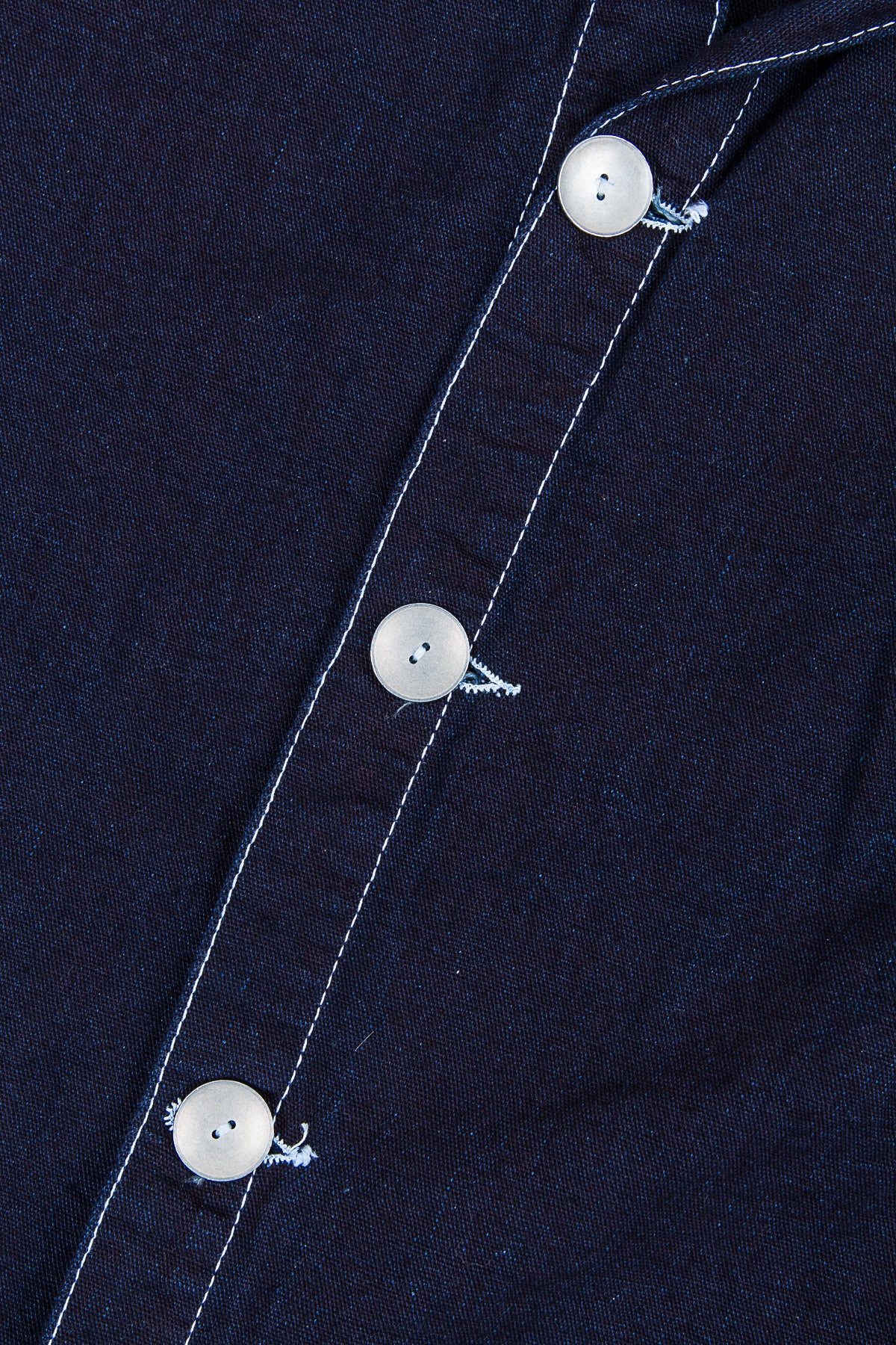 Tender 490 Floor Shirt Double Indigo Tote Cloth