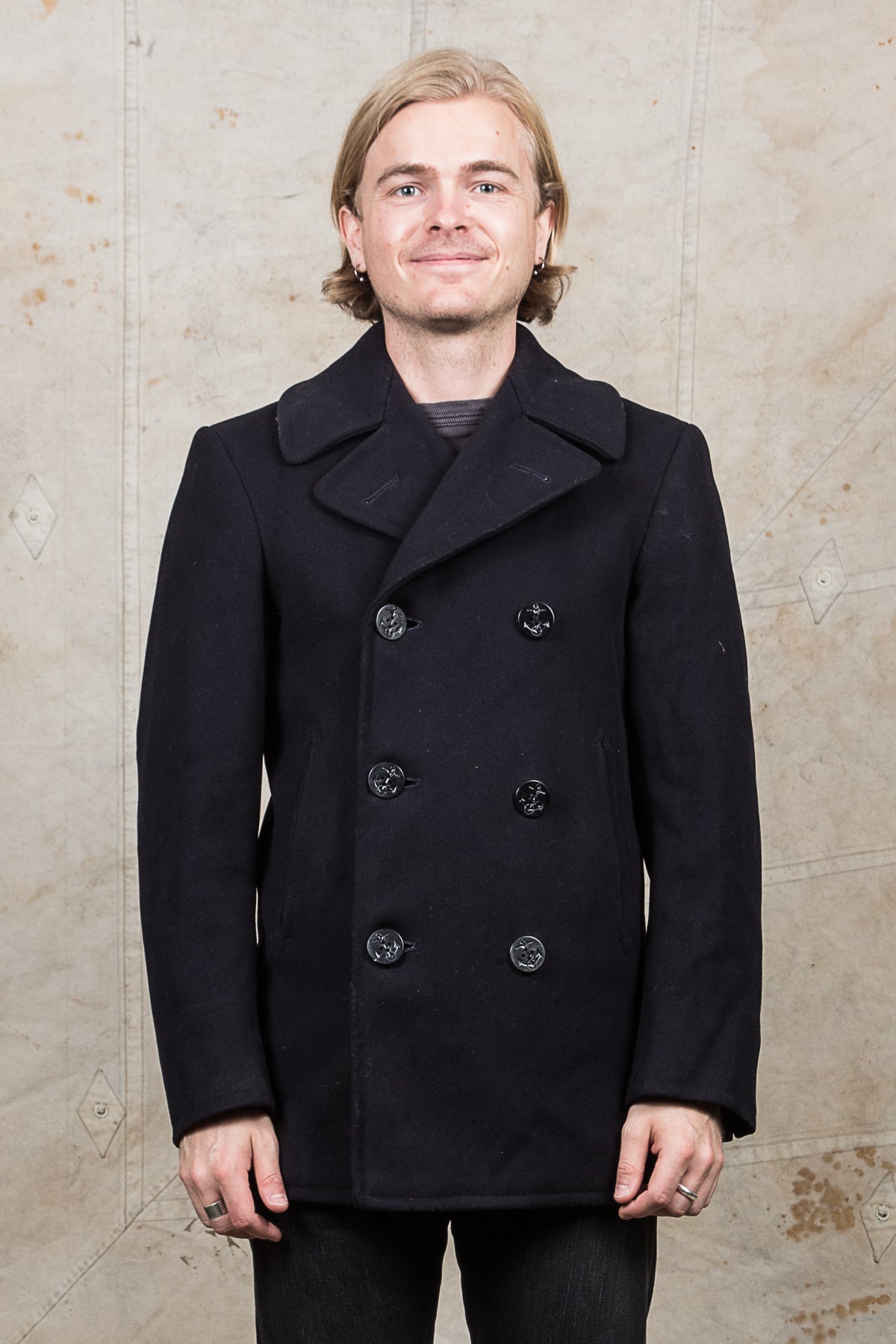 Vintage Original 1962 USN Wool Pea Coat No. 4