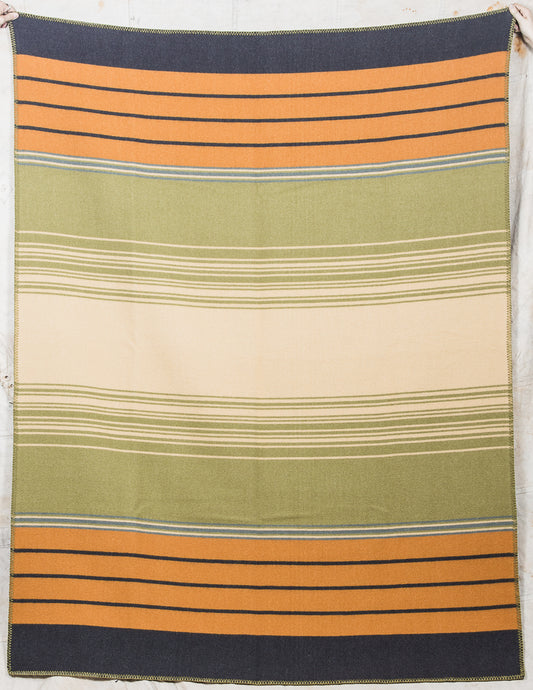 Indigofera Pure Wool Blanket Acadia