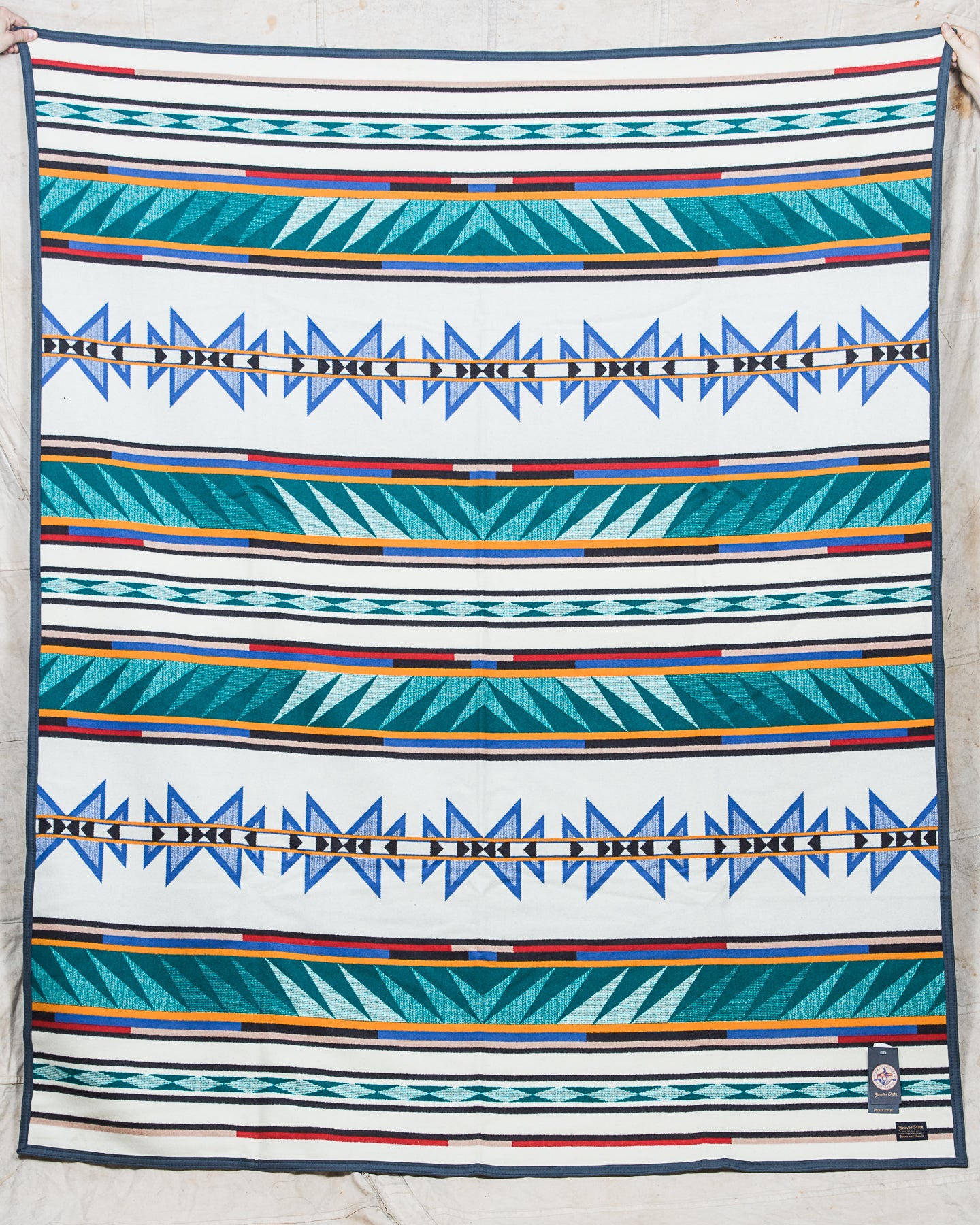 Pendleton Jacquard Robe Turquoise Ridge