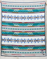 Pendleton Jacquard Robe Turquoise Ridge