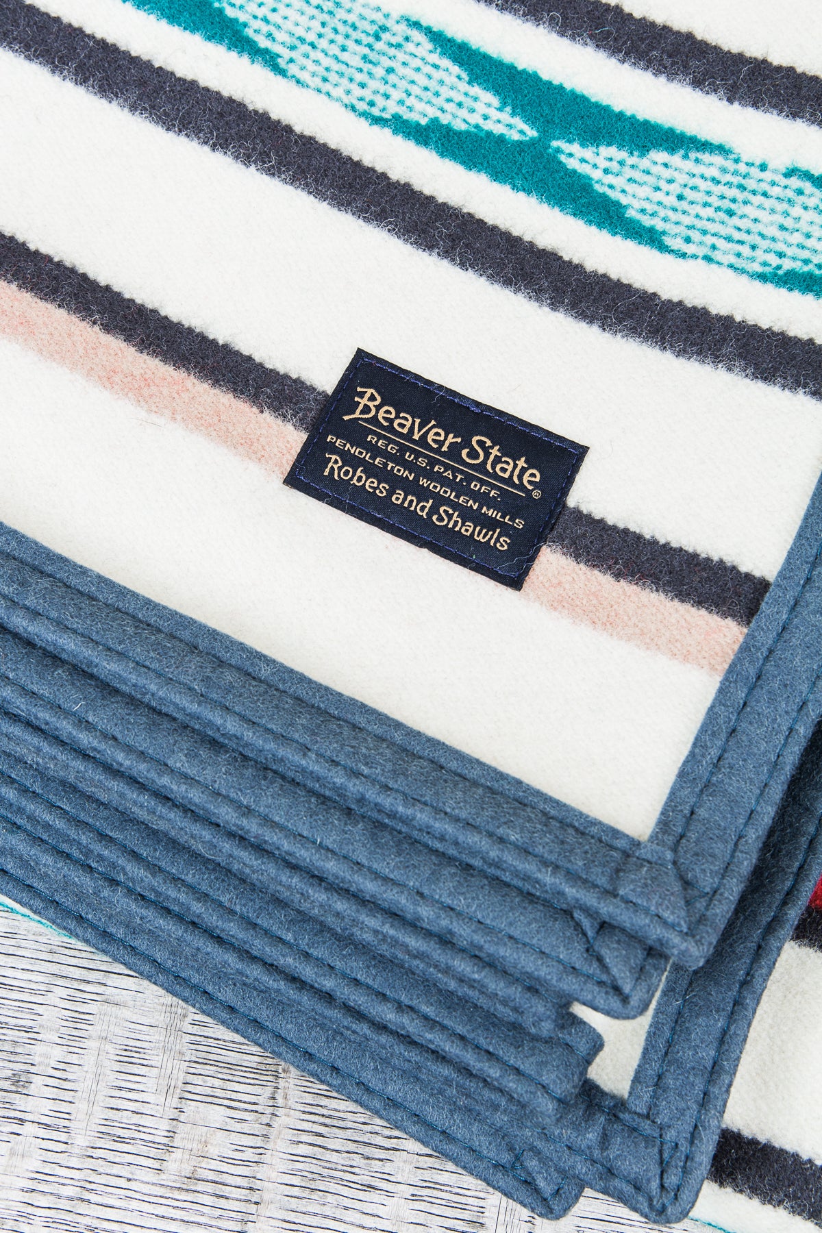 Pendleton Jacquard Robe Turquoise Ridge