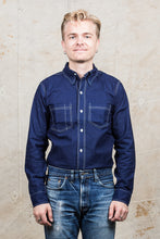 Warehouse & Co Wide Awake Shirt Indigo