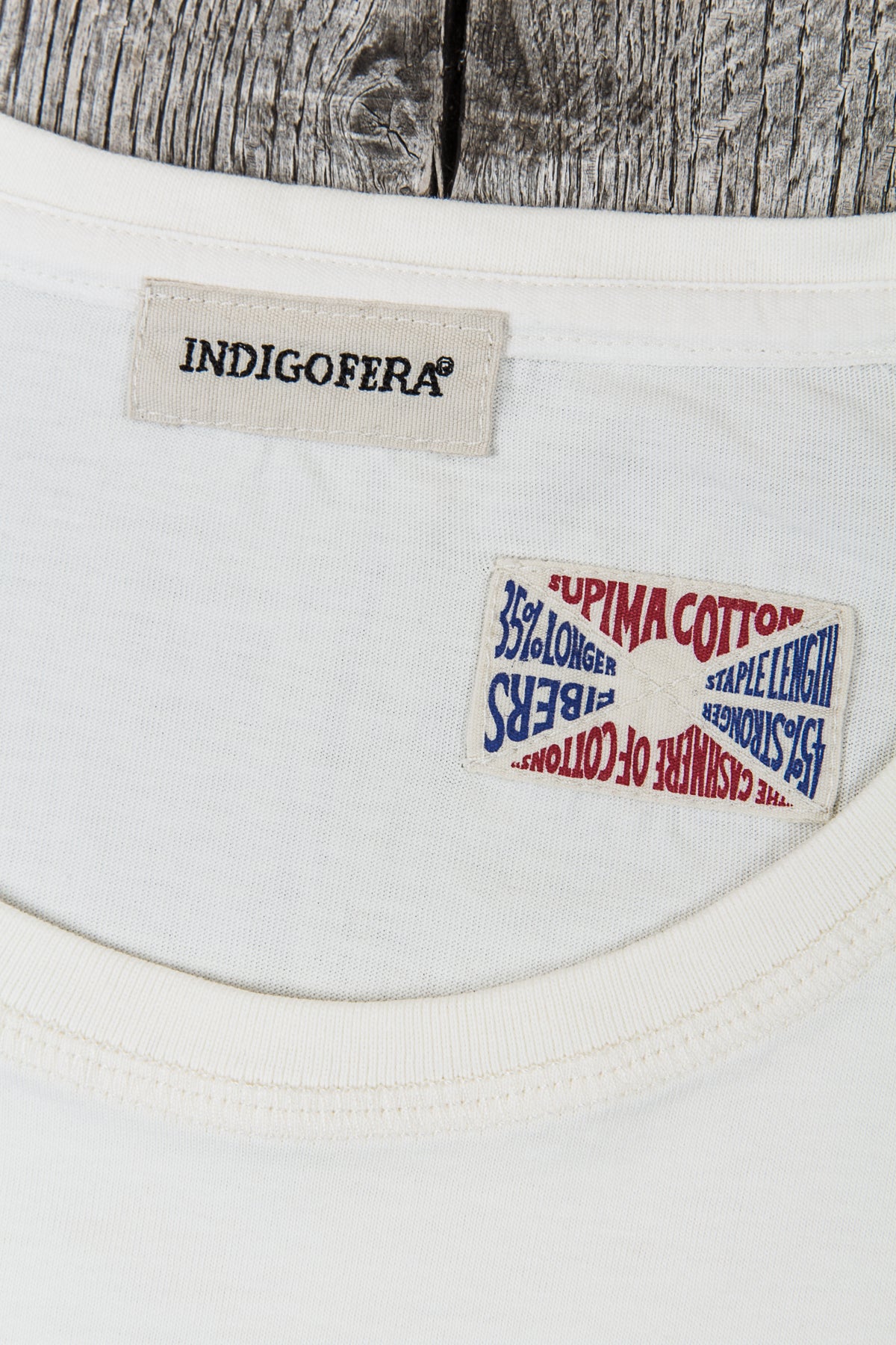 Indigofera Malick T-Shirt Cocatoo White