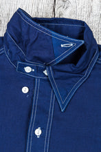 Warehouse & Co Wide Awake Shirt Indigo