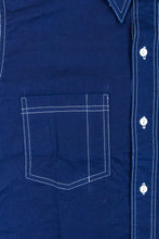 Warehouse & Co Wide Awake Shirt Indigo