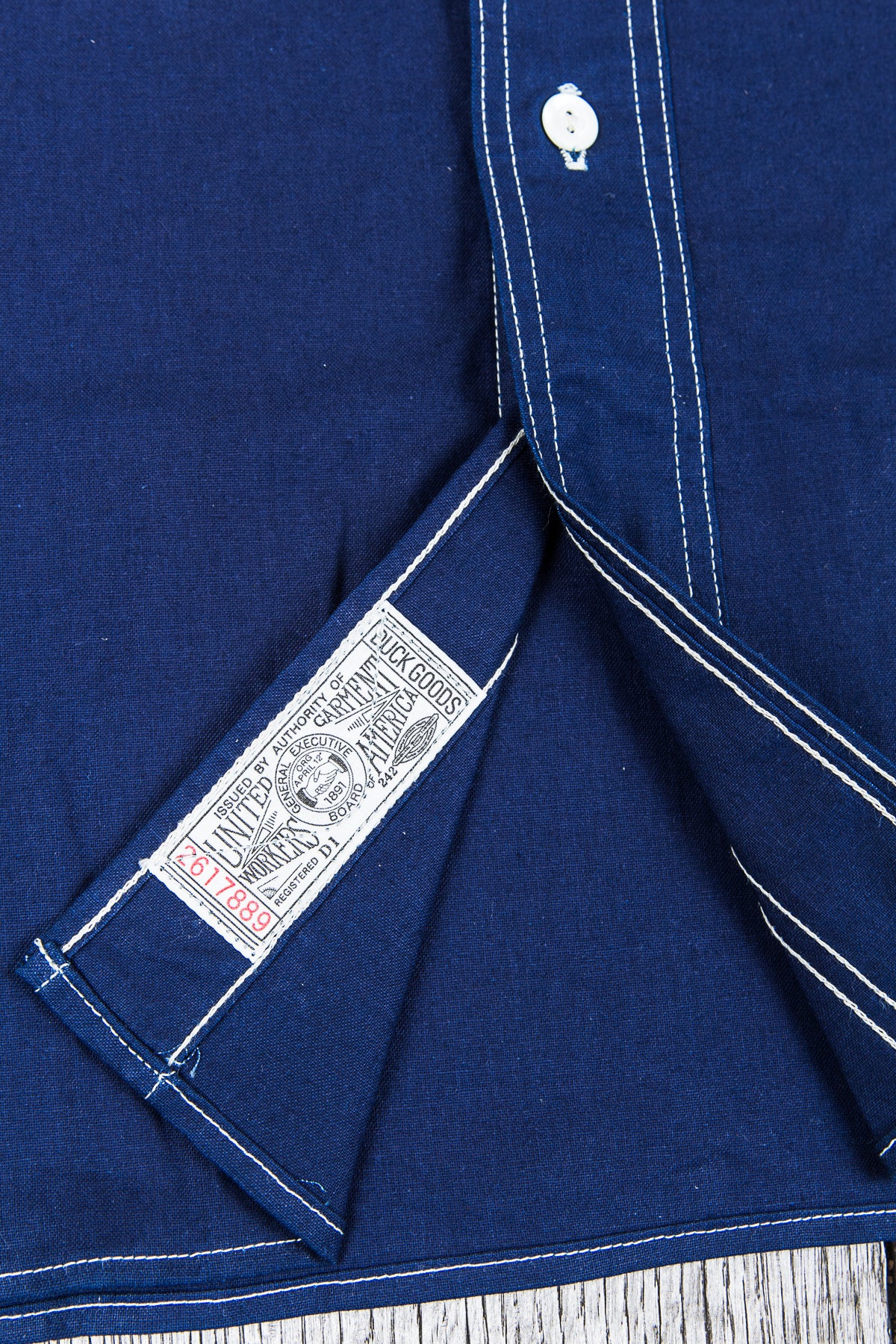 Warehouse & Co Wide Awake Shirt Indigo