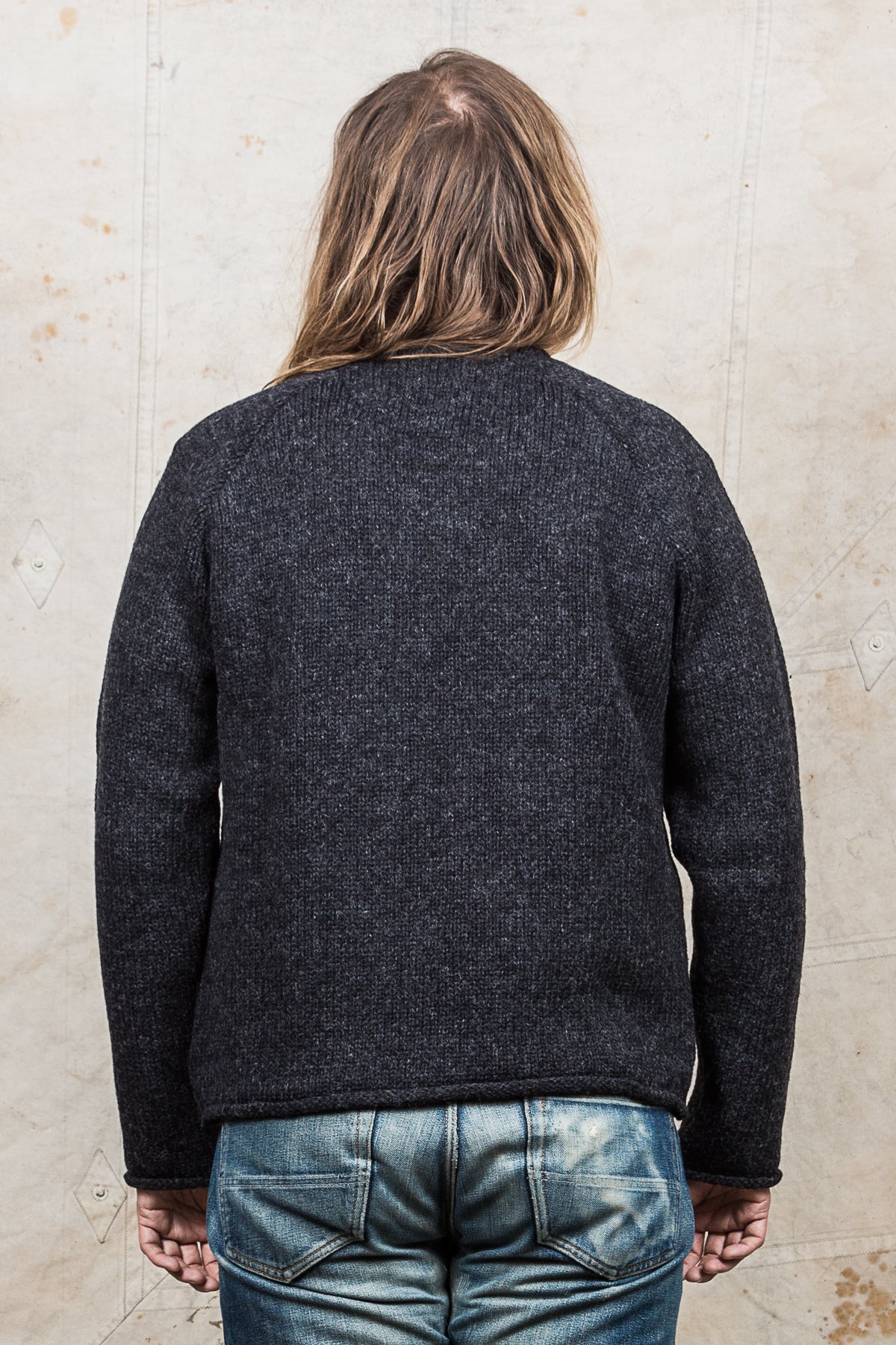Indigofera Willow Wool Sweater Dusk Melange