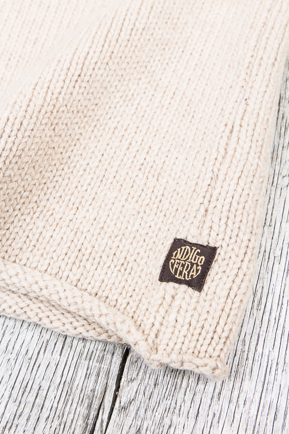 Indigofera Willow Wool Sweater Ecru Beach