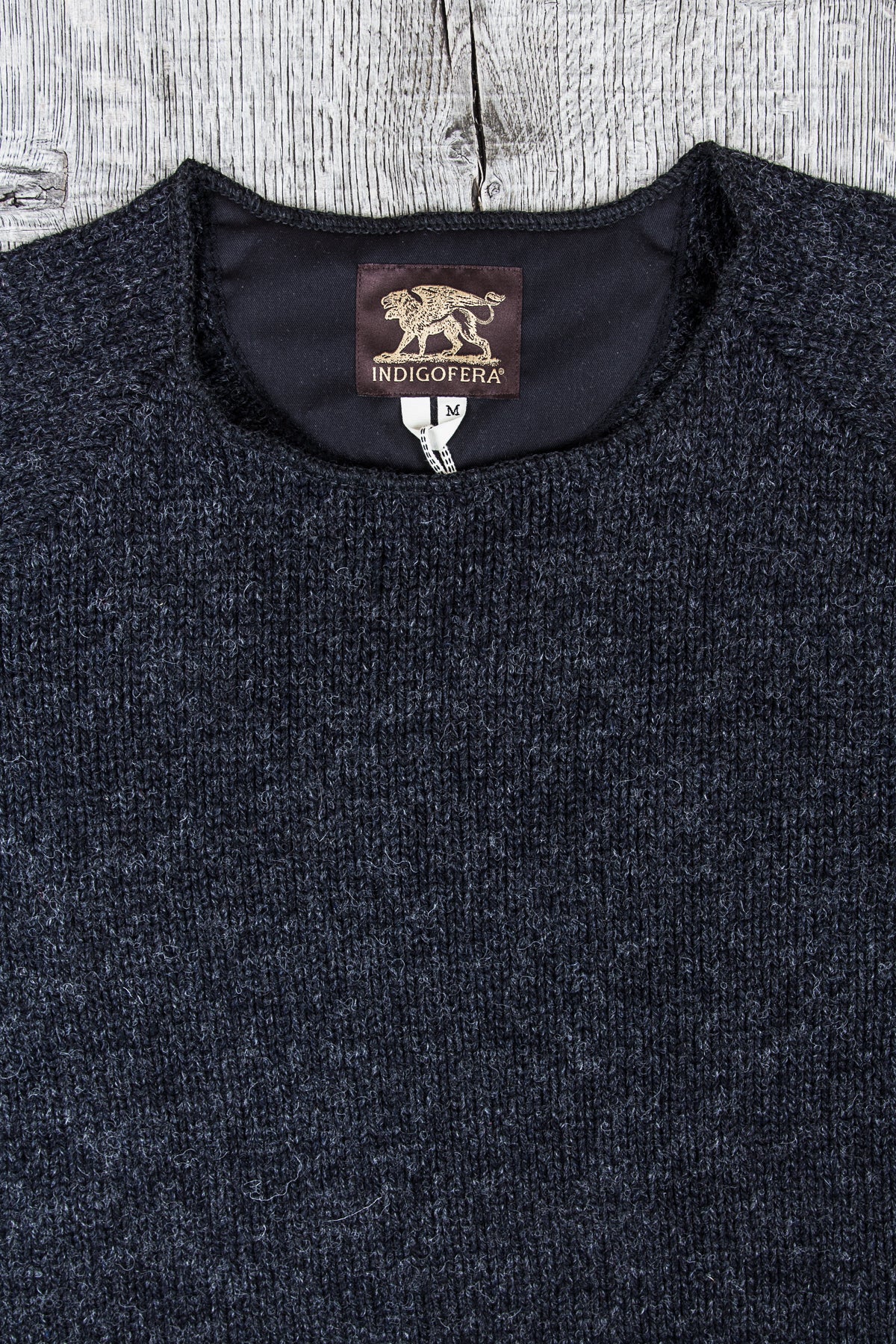 Indigofera Willow Wool Sweater Dusk Melange