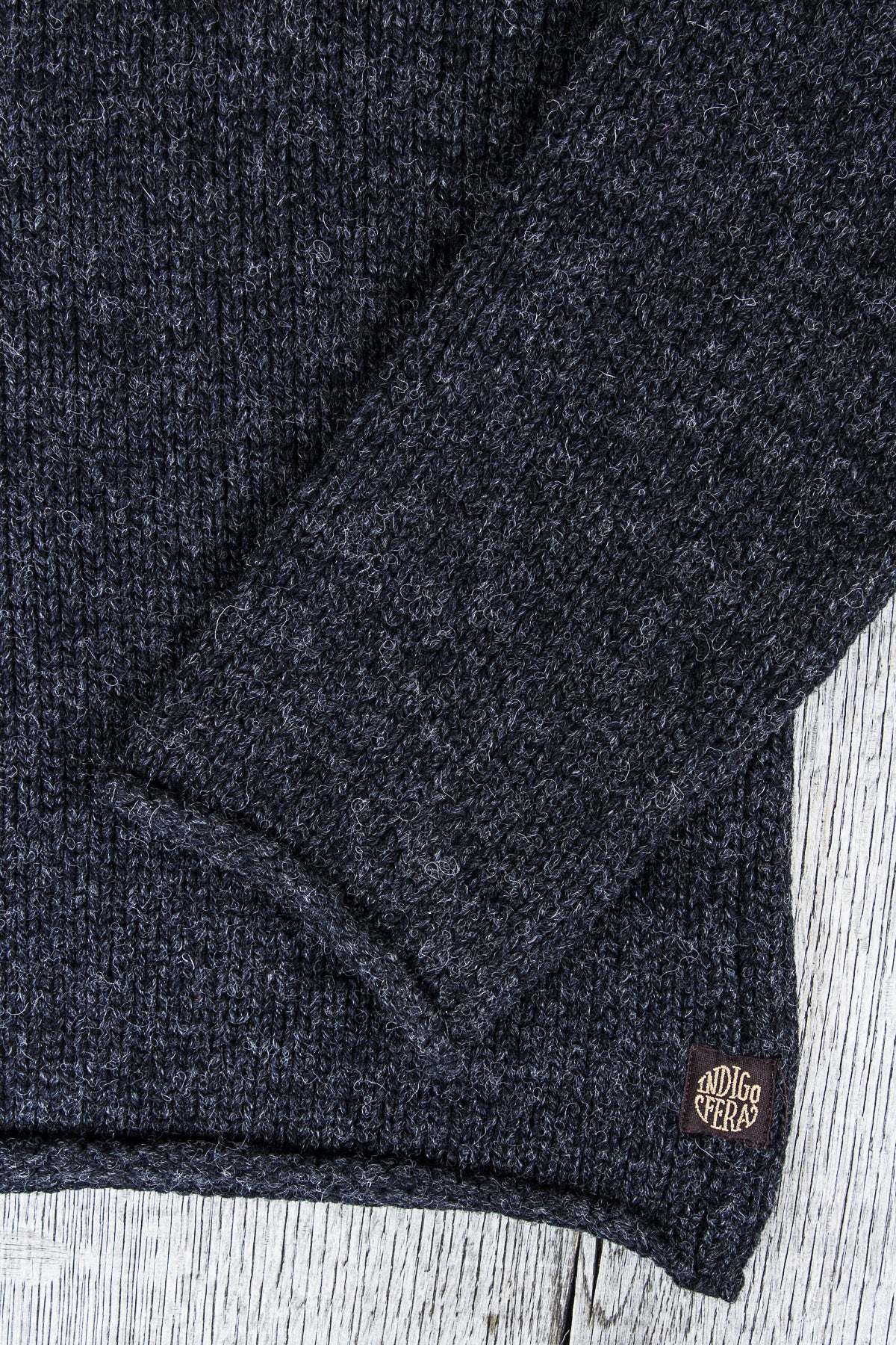 Indigofera Willow Wool Sweater Dusk Melange