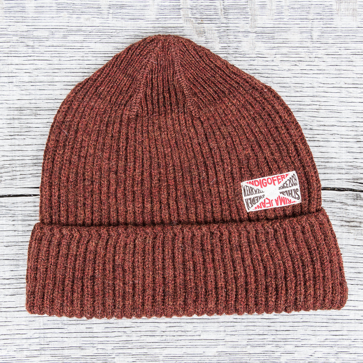 Indigofera Jurado Wool Cap Rust