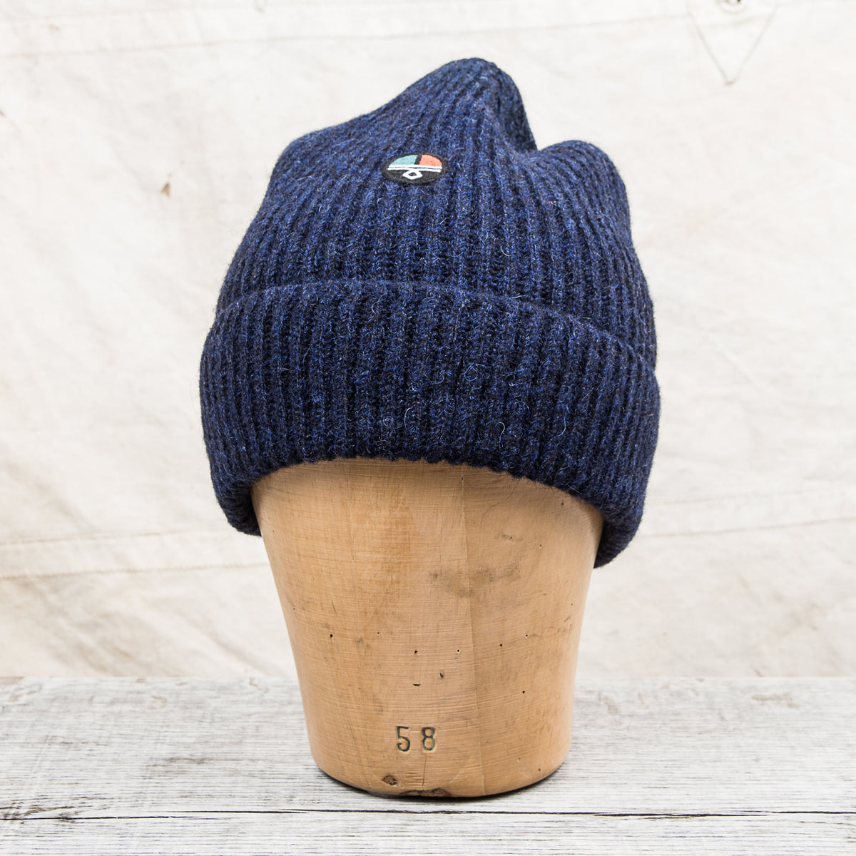 Indigofera Jurado Wool Cap Navy