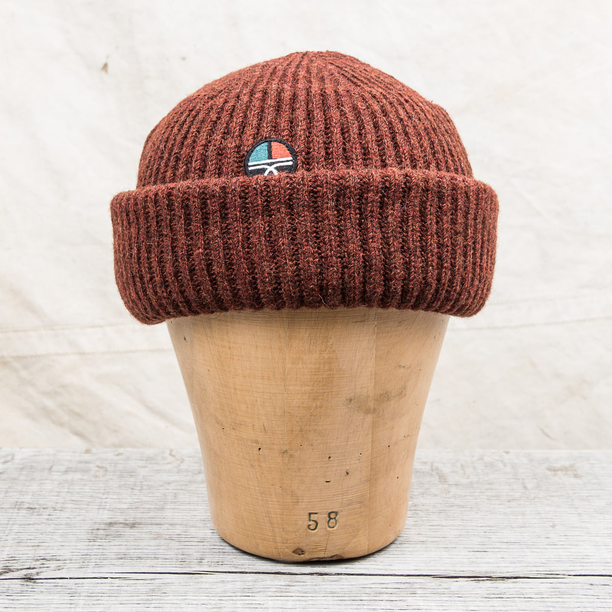 Indigofera Jurado Wool Cap Rust
