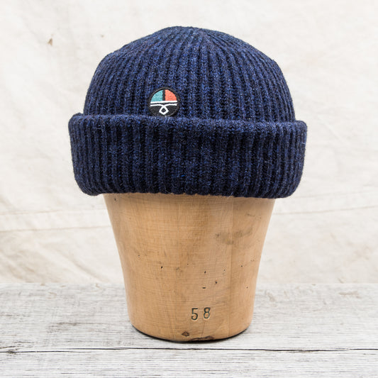 Indigofera Jurado Wool Cap Navy