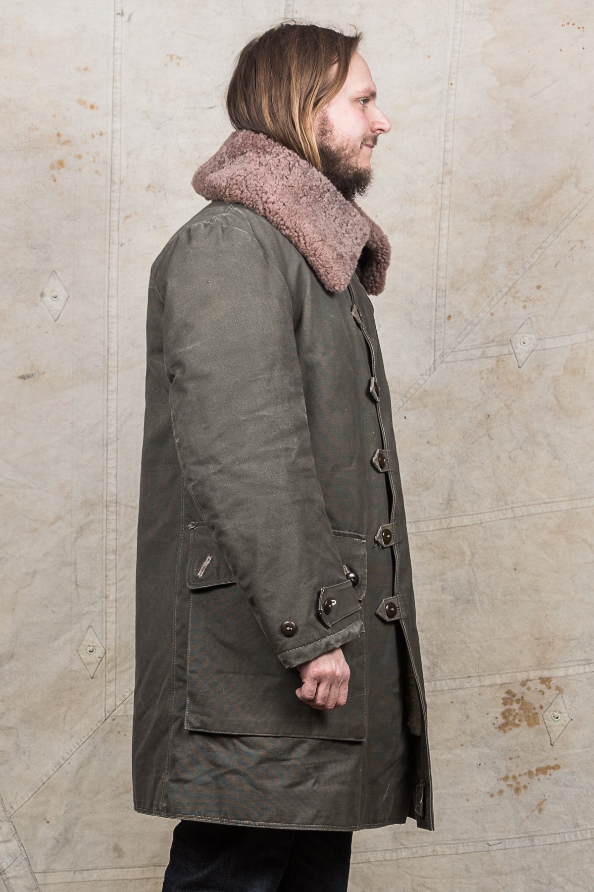 Vintage Swedish Army Survival Coat "Livpäls M/1913"